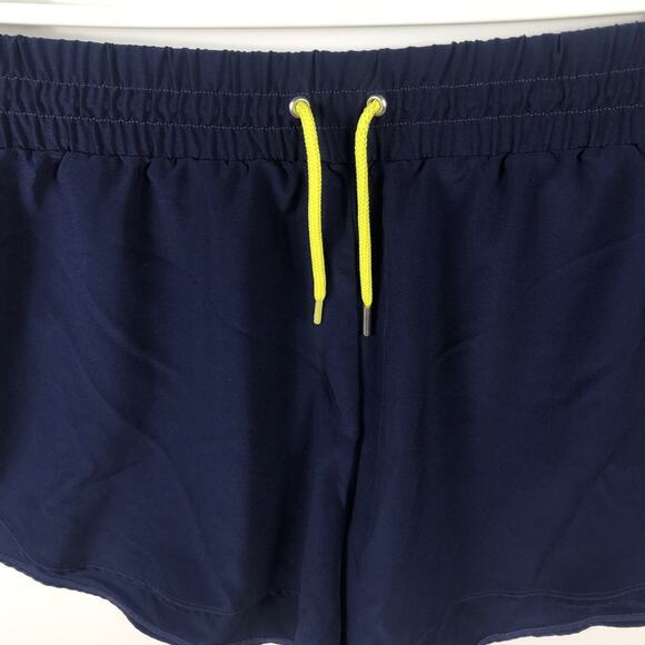 USA Pro Womens Jogging Shorts Navy with Pull String Waist - Picture 6 of 7